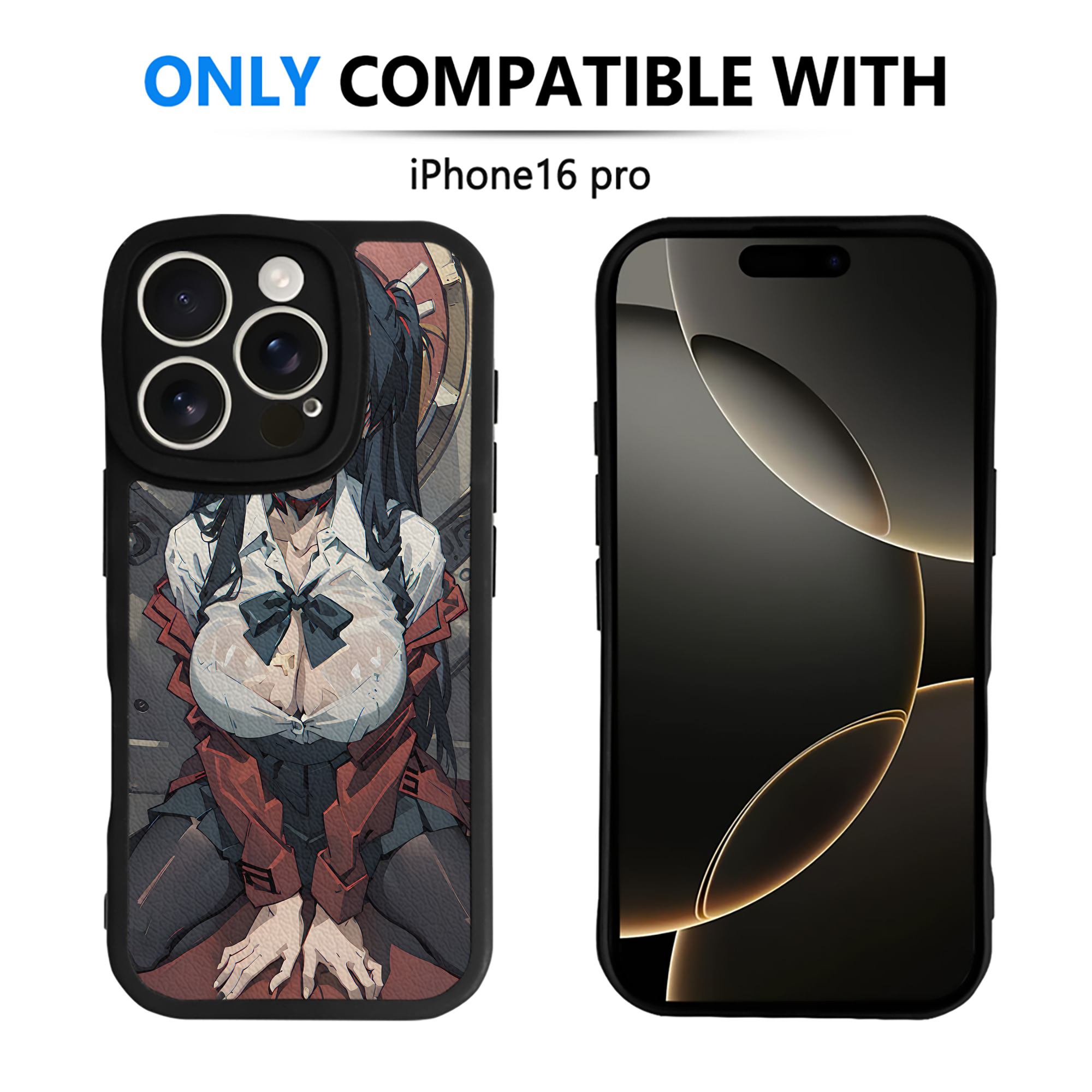 （画像用） EVA 新世紀エヴァンゲリオン 【iPhone 16シリーズ対応】シリコンスマホケース（レザー調） 材質：シリコン